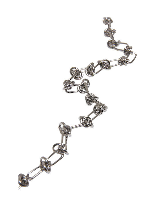 Urban Classics Silberne Kette Nacken