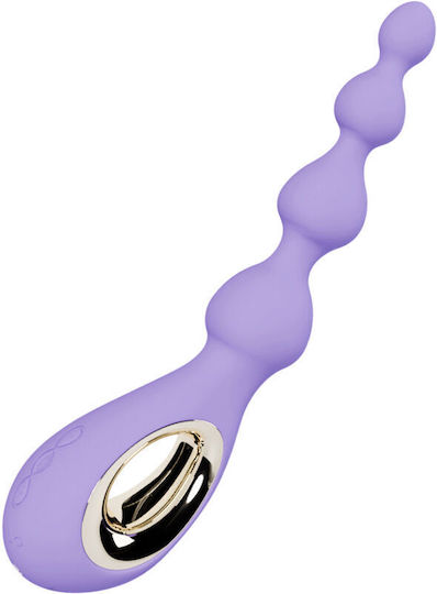 Lelo Soraya Anal Perlen mit Vibration Klein Lila 23.4cm