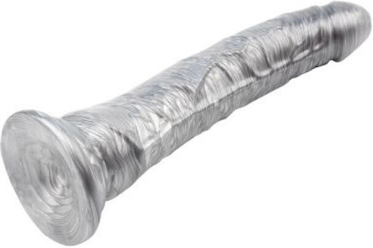 Chisa Novelties Realistisches Dildo Mit Saugnapf Silber 21.5cm