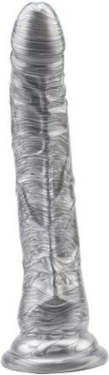 Chisa Novelties Realistisches Dildo Mit Saugnapf Silber 21.5cm