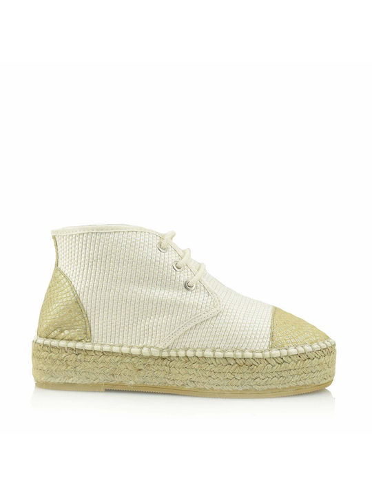 Viguera Damen Espadrilles in Beige Farbe