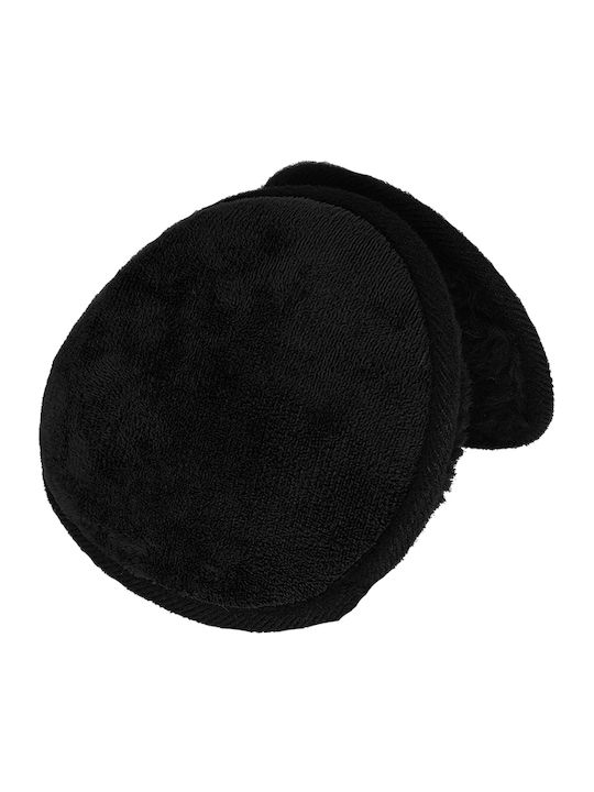 Unisex Earmuff Knitted in Black color
