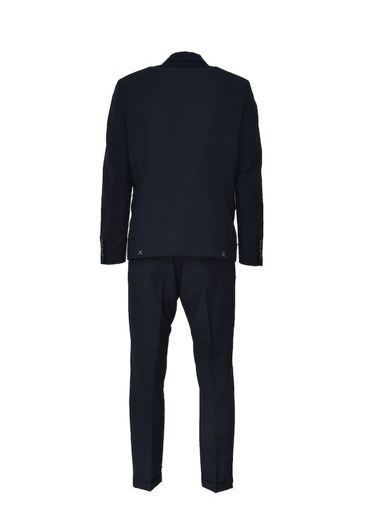 Officina36 Men's Suit Blue