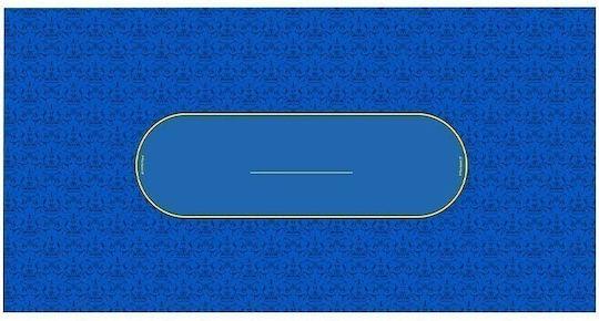 Pokeritems Τσόχα Υφασμάτινη Μπλε 295x155εκ.