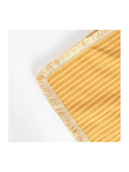 Linea Interiors Ριχτάρι Πολυθρόνας 200x200εκ. Mustard