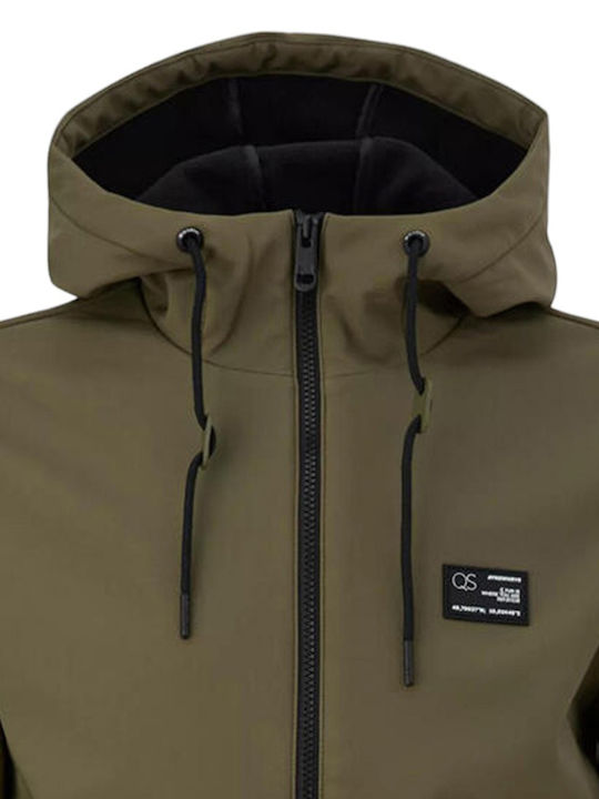 Sweatshirt mit Kapuze Khaki