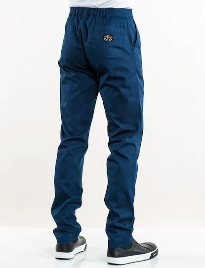 Chaud Devant Chef Pants with Elastic Waist