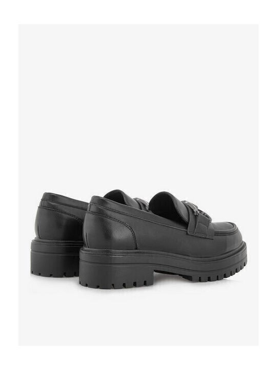 Women's Moccasins in Black Color