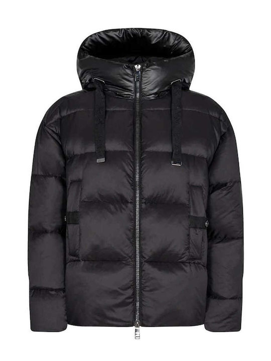 Mos Mosh Kurz Damen Puffer Jacke für Winter Schwarz