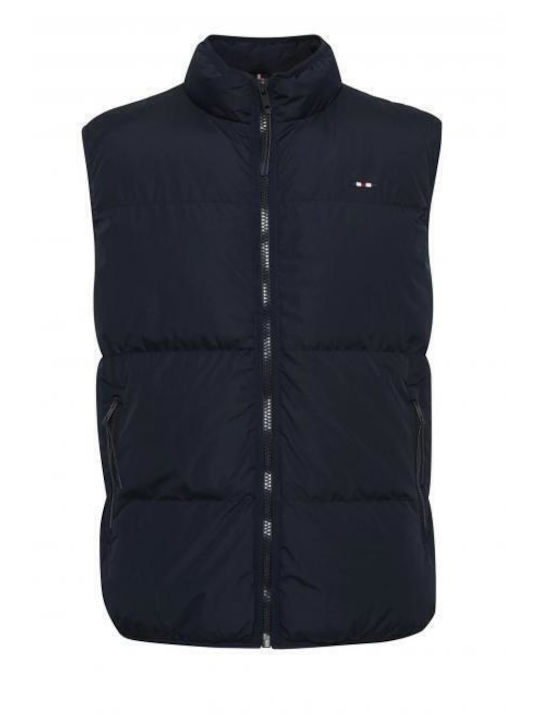 Sleeveless Winter Jacket Navy Blue