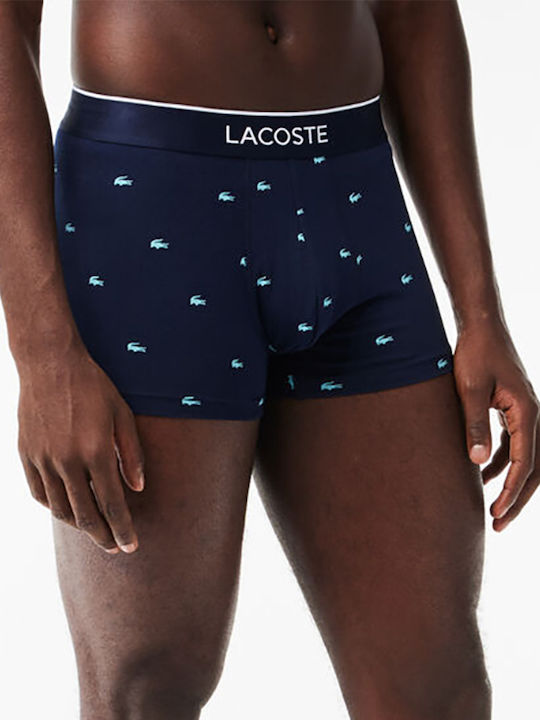 Lacoste Мъжки боксерки Gray 3Опаковка