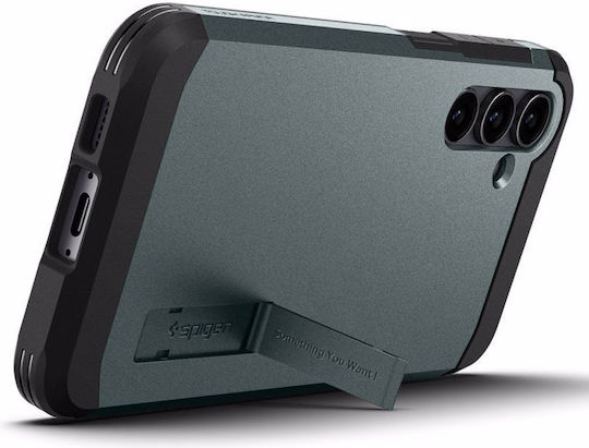 Spigen Tough Back Cover Silicone / Plastic 2mm Abyss Green (Galaxy S23 FE)