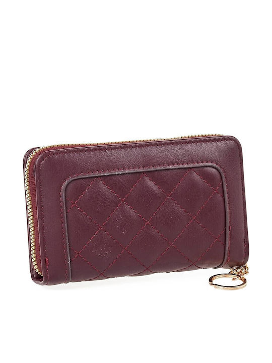 Small Women's Wallet Cards Burgundy