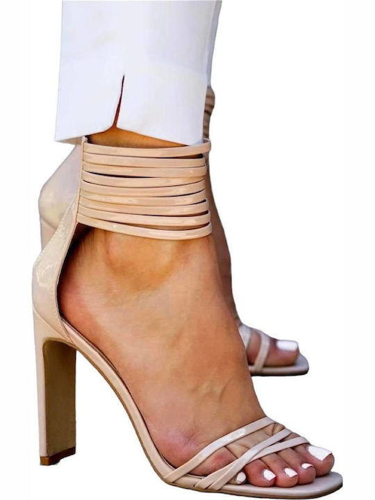 Woman's Fashion Leather Sandals Pink