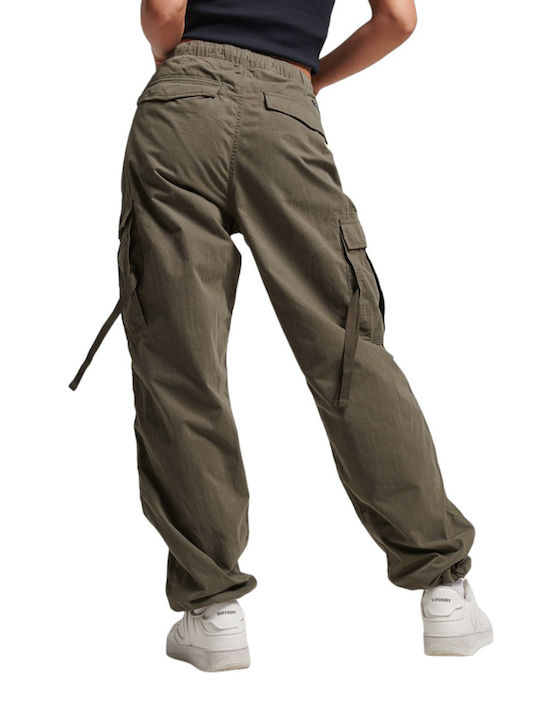 Ovin Parachute Grip Γυναικείο Υφασμάτινο Παντελόνι Khaki