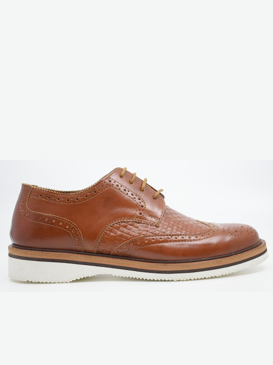 Il Mio Collection Men's Leather Casual Shoes Brown