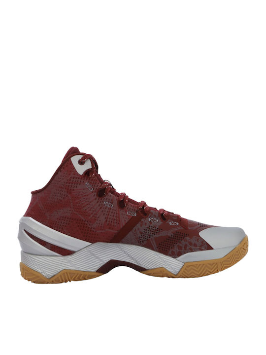 Curry 2 High Basketball Shoes Red