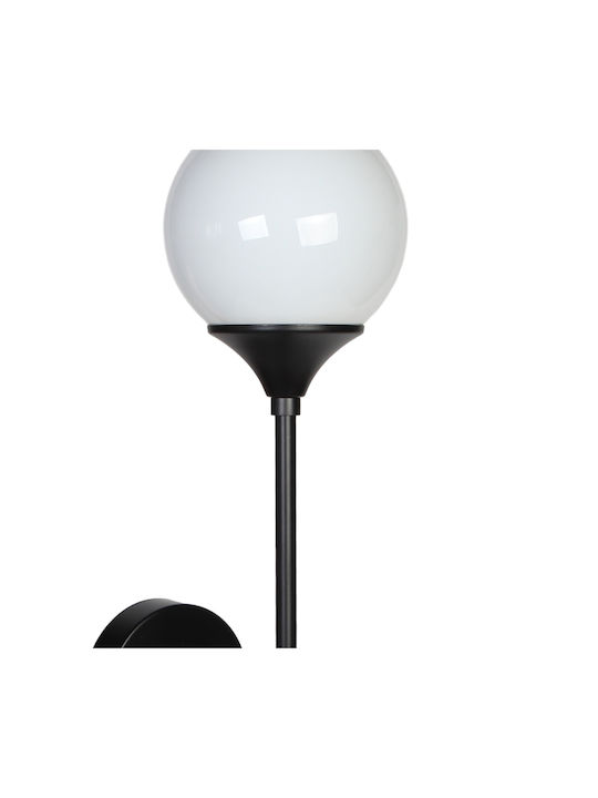 Globobox Lamp Wall Black 12x16x12cm Globobox Lamp Wall Black 12x16x12cm