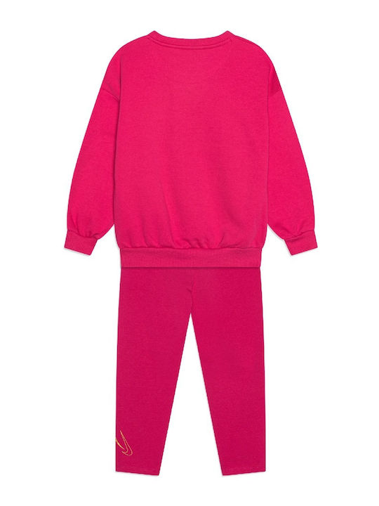 Nike Kinder Set mit Leggings Winter 2Stück Fuchsia