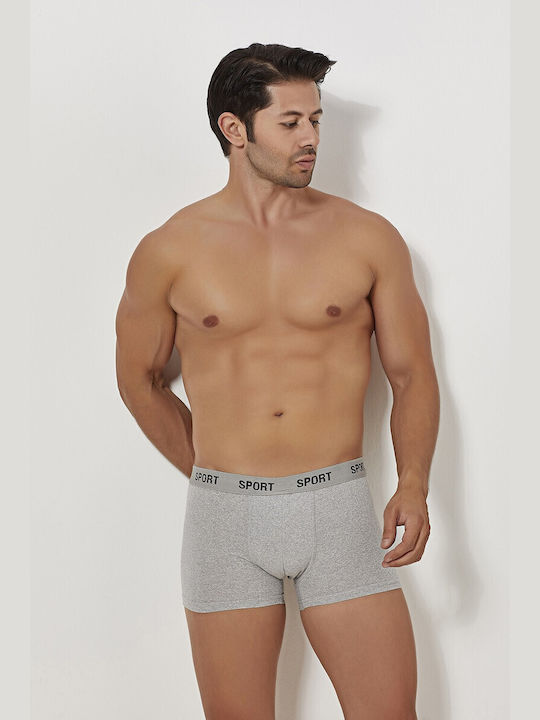 Herren Boxershorts Grey 1Packung