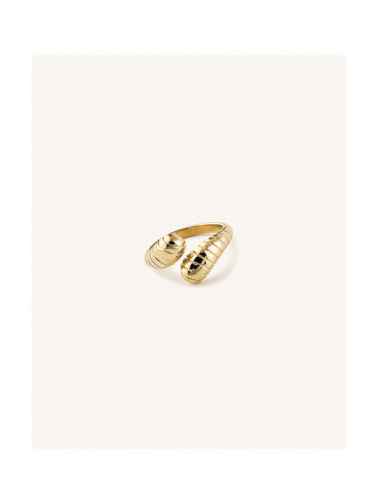 StanStefan Women's Ring from Steel Gold Plated