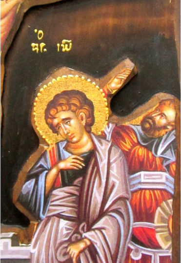 IconsGR Εικόνα Разпятието Дърво 52x28см.