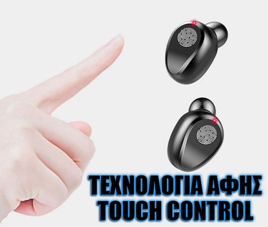 Clever Earbud Bluetooth Handsfree Căști cu Carcasă de Încărcare
