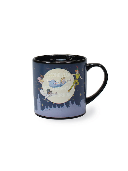 Stor Wärmewechsel Tasse Keramik Schwarz 310ml 1Stück