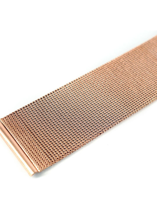Vitopoulos Metallic-Armband Rose Gold 18mm