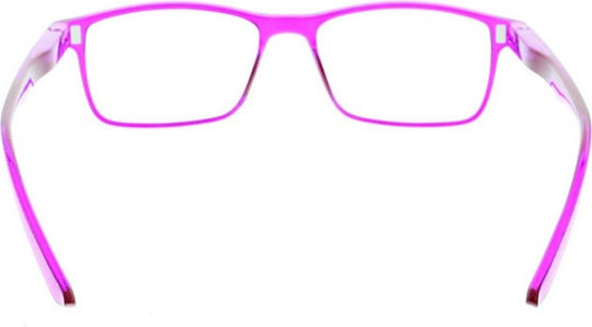 Michael Pachleitner Group Reading Glasses +1.00 with Magnet in Fuchsia color KLH144-4