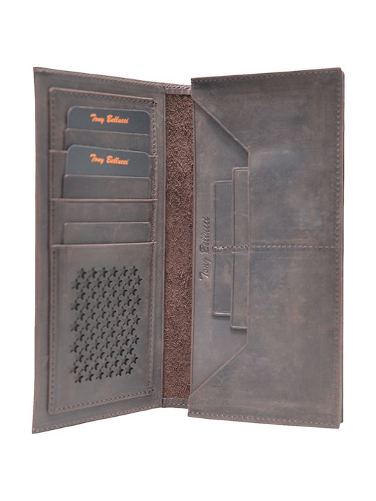 Leather Women's Wallet Classic Brown