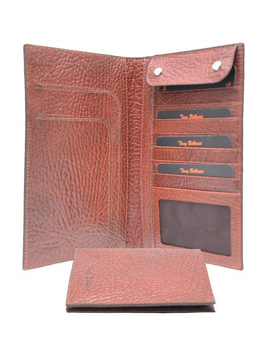 Small Leather Women's Wallet Classic Brown
