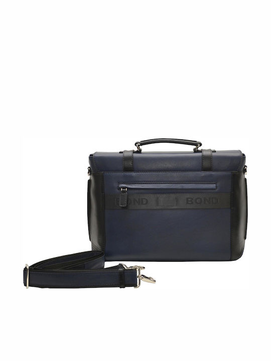 Leather Men's Briefcase Black