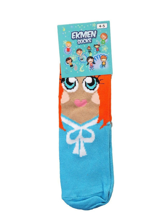 Ekmen Kids' Socks Knee-High Orange