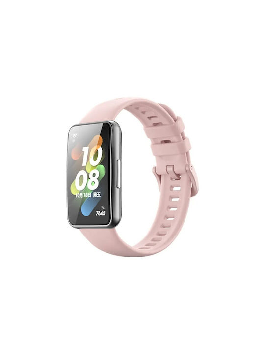 Huawei Armband Silikon Rosa (Huawei Band 7)