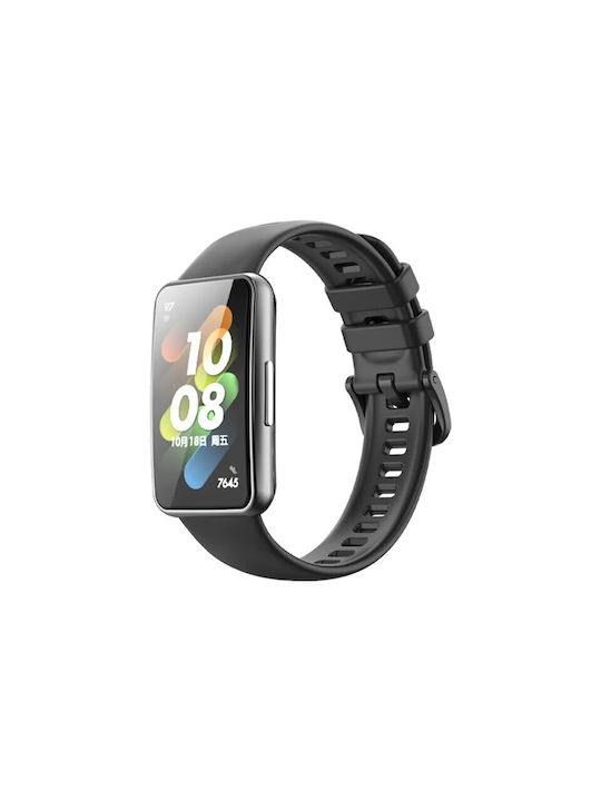 Huawei Λουράκι Μαύρο (Huawei Band 7)