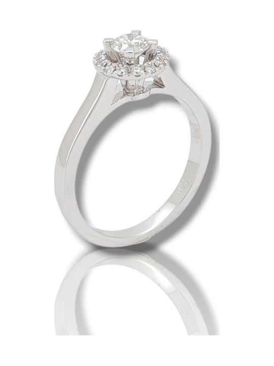 Mentzos Single Stone with Diamond