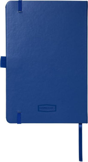VNC Carnet A5 cu Elastic și Suport pentru Stilou Albastru