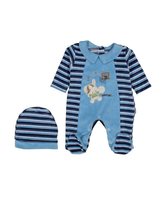 Annora Baby Baby Bodysuit Set Velvet Blue