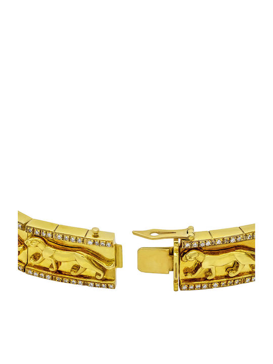 Savvas Design Set with Necklace , Earrings & Ring from Gold 18K