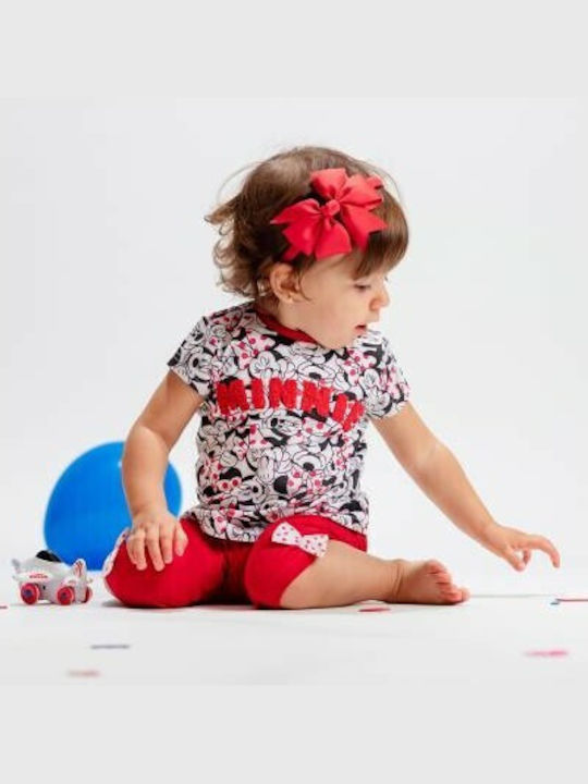 Cerda Kinder Set mit Shorts Sommer 2Stück Red