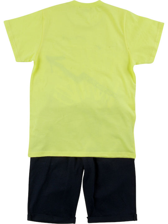 Babylon Kinder Set mit Shorts Sommer 2Stück yellow