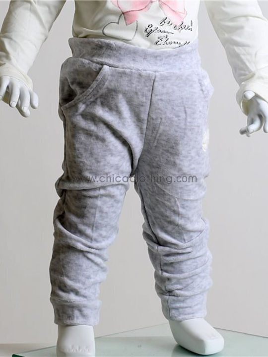 Chica Kids Set with Pants Winter 2pcs Gray