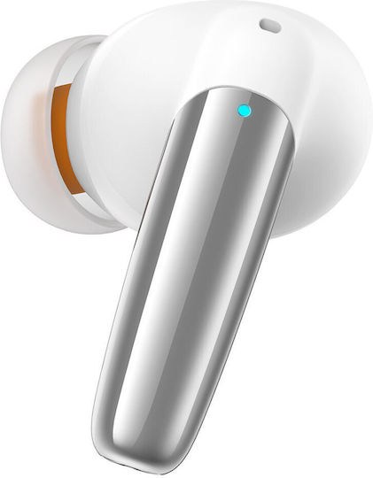 Joyroom JR-BB1 In-ear Bluetooth Handsfree Ακουστικά με Θήκη Φόρτισης Λευκά