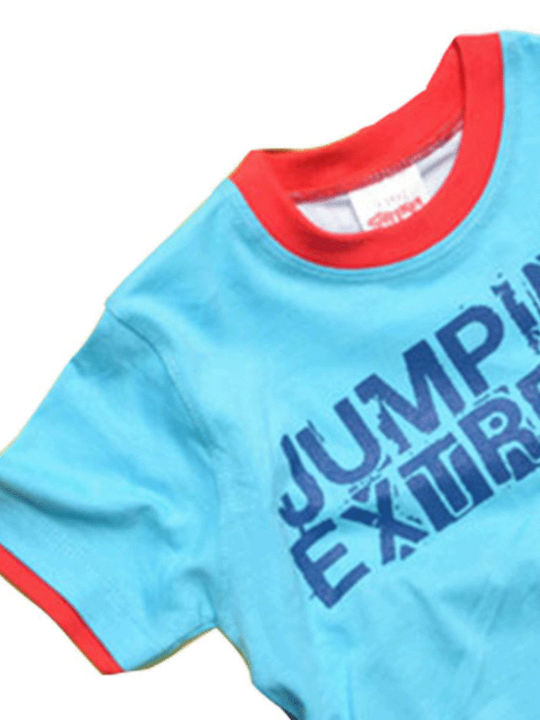 Kids' Set with Shorts Summer 2pcs Light Blue