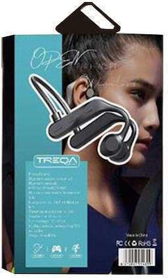 Treqa BT-30 Conductie Osoasa Bluetooth Handsfree Căști Negrα