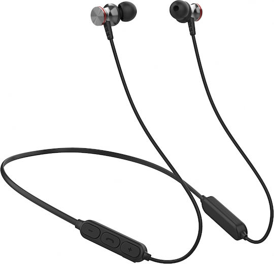 Treqa BT-26 In ear Bluetooth хендсфри Слушалки с Кутийка за Зареждане Черен
