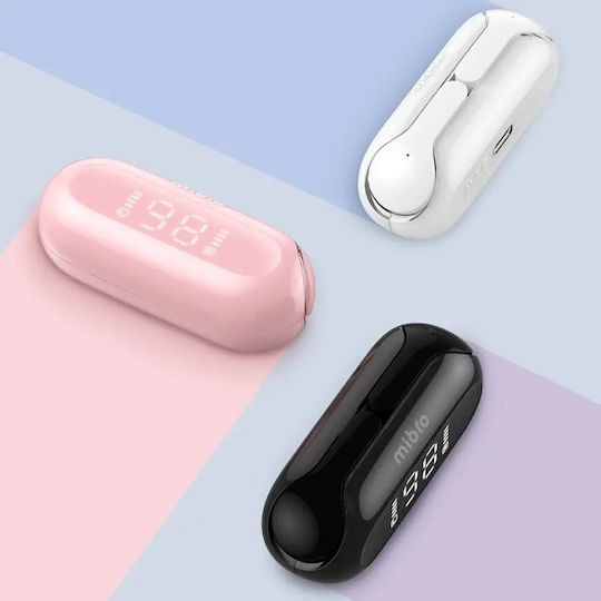 Mibro Earbuds 3 Bluetooth Handsfree Ακουστικά με Θήκη Φόρτισης Λευκά