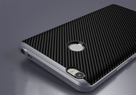 iPaky Hybrid Carbon Back Cover Silicone Gray (Xiaomi Mi Max - Xiaomi)