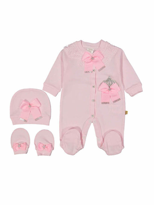 Annora Baby Подредба Суитшърти Розови